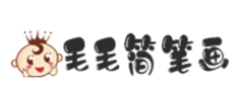 毛毛简笔画Logo