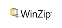 WinZip压缩软件logo,WinZip压缩软件标识