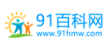 91百科网logo,91百科网标识