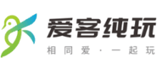 爱客纯玩logo,爱客纯玩标识